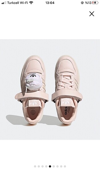 36 Beden pembe Renk Adidas Forum Bonega Spor Ayakkabı