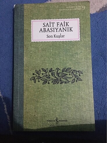 Sait Faik abasıyanık son kuşlar 134 sayfa