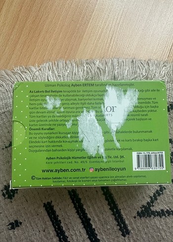 Beden Az Lakirtı Bol İletişim Aile Oyunu