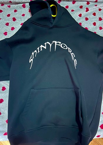 shiny force wings (kanat) taş baskılı sweatshirt - Görsel 2