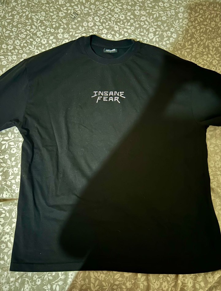 Vampir diş taş baskılı tişört - Görsel 2