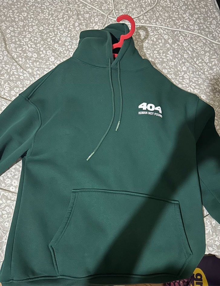 404 error yeşil sweatshirt - Görsel 2