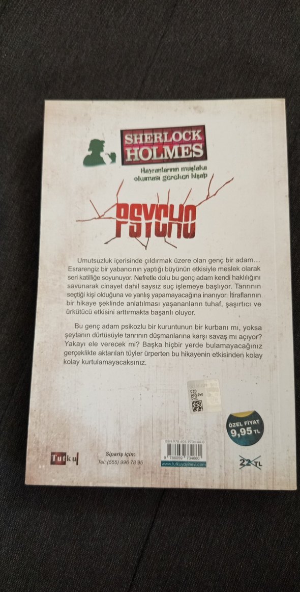 Sherlock Holmes Psycho - James Hogg - Görsel 2