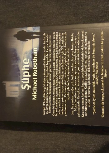 Şüphe - Michael Robotham - Görsel 2