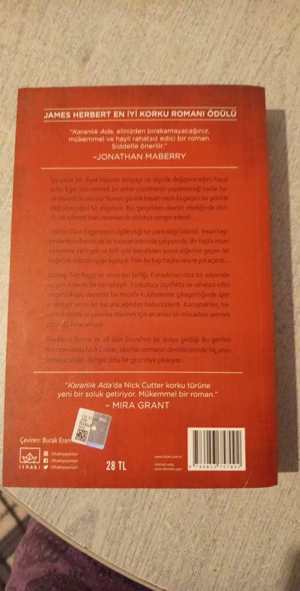 Karanlık Ada - Nick Cutter - Görsel 4