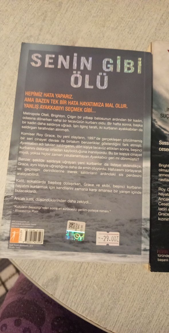 Peter James - Senin Gibi & Yarın Biri Ölecek 2kitap - Görsel 5