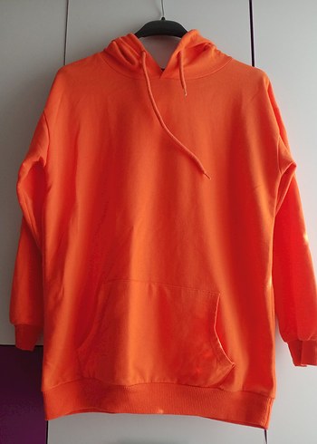 Diğer Turuncu kadın sweatshirt