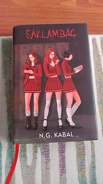 Saklambaç ciltli kitap 
