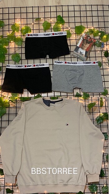 Tommy hilfiger set boxer sweatshirt