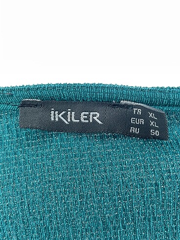 xl Beden yeşil Renk Ikiler Bluz %70 İndirimli.