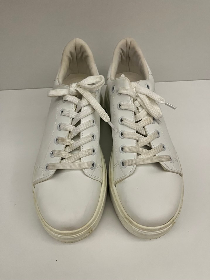 Beyaz Minimalist Kadın Sneakers - Görsel 2