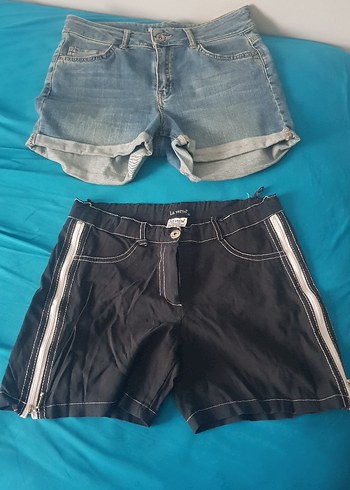 2 adet Kadın Mini Şort - Görsel 2