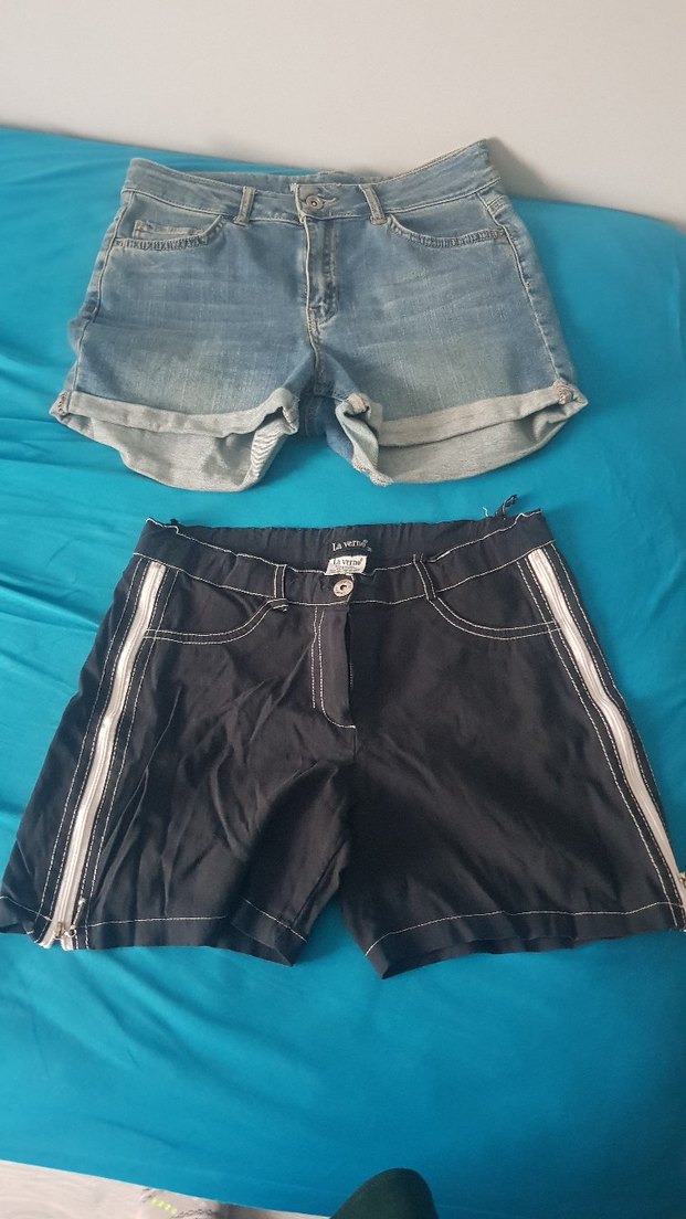 2 adet Kadın Mini Şort - Görsel 2