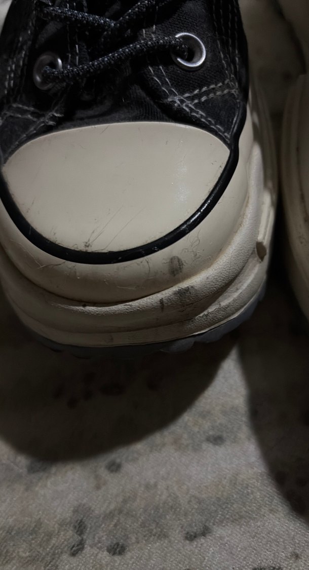 Siyah Gri Bağcıklı Kadın Spor Ayakkabı - Görsel 2