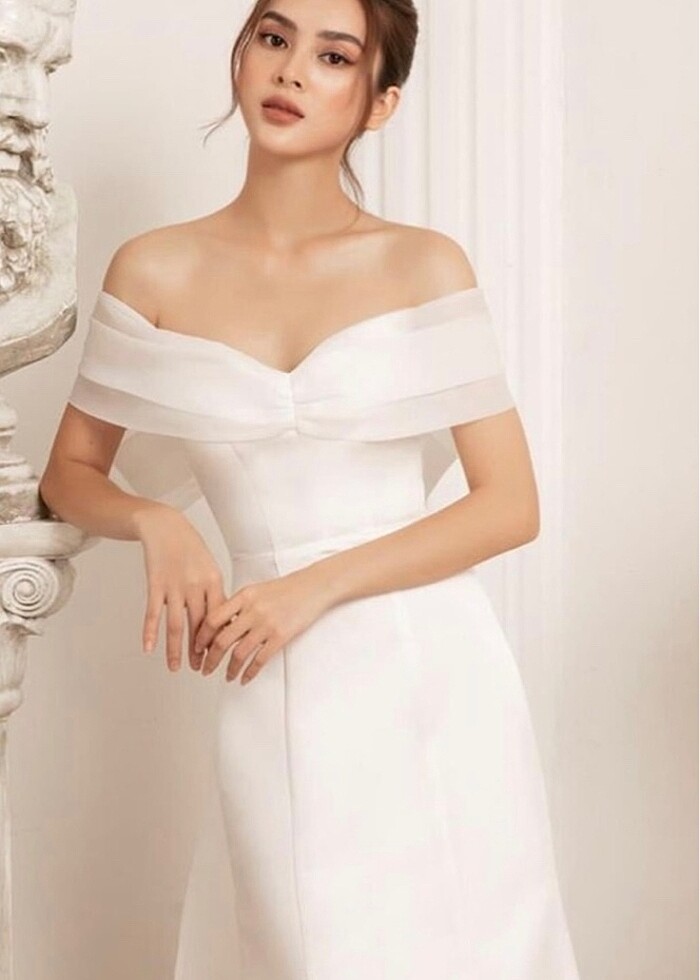 Sade gelinlik - Görsel 2