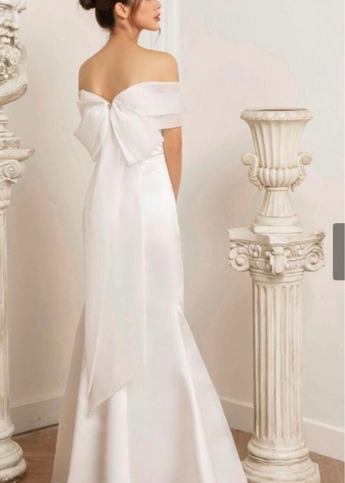 Sade gelinlik - Görsel 3