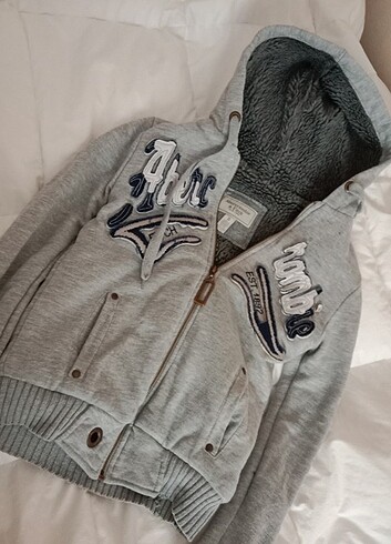 s Beden gri Renk Abercrombie unisex ceket