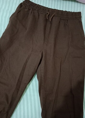 Kahverengi kot pantolon