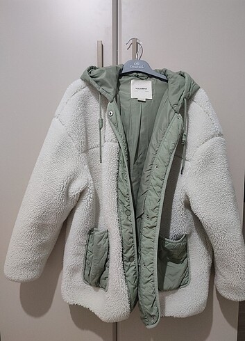 Pull&Bear peluş mont