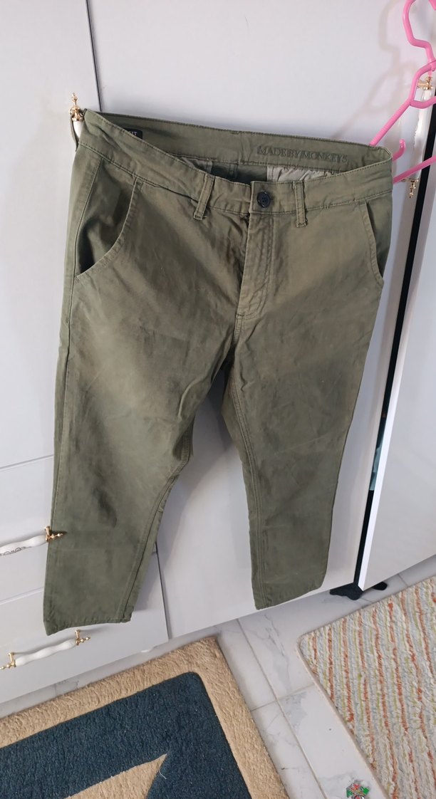 Erkek gabardin pantolon - Görsel 2