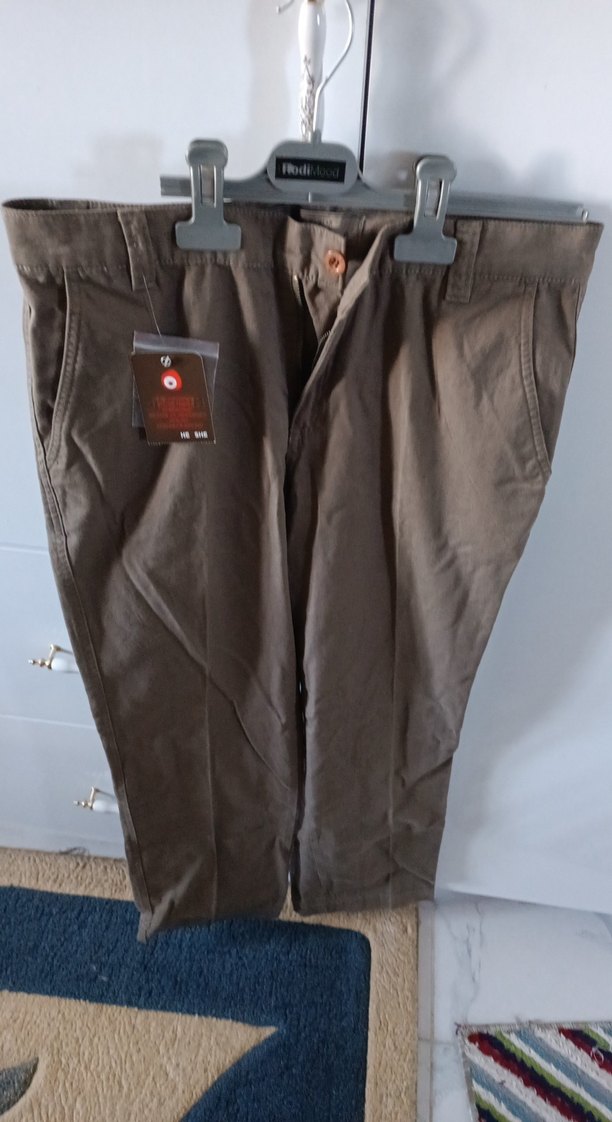 Haki Erkek Gabardin Pantolon - Görsel 2