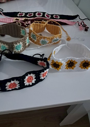  Beden Örgü Saç Bandı