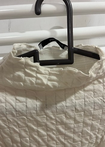 Dik yaka bluz - Görsel 3