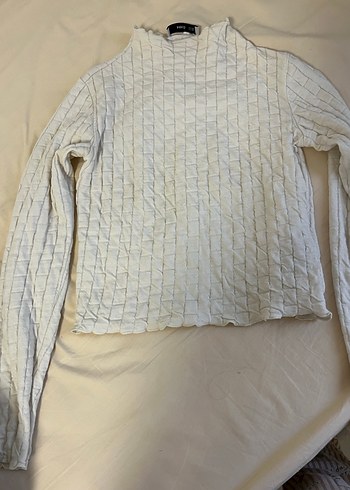 Dik yaka bluz - Görsel 5