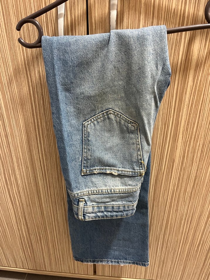 Düz kesim kot pantolon - Görsel 3