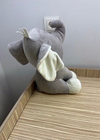 Gri Fil Peluş Oyuncak - Görsel 5