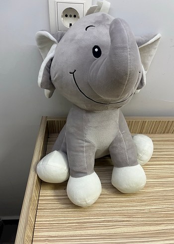 Gri Fil Peluş Oyuncak - Görsel 2