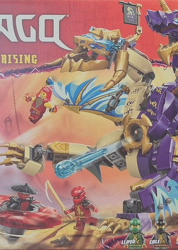 Ninjago Rising Mor Ejderha Lego Seti