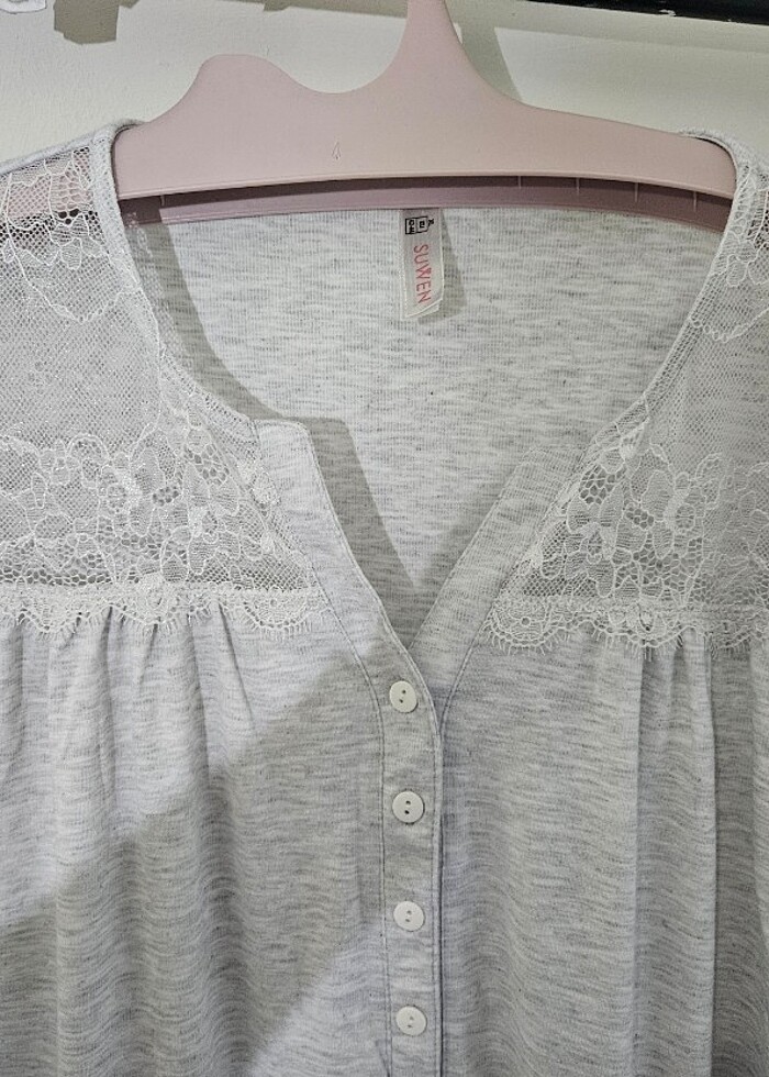 Suwen hamile lohusa gecelik - Görsel 2