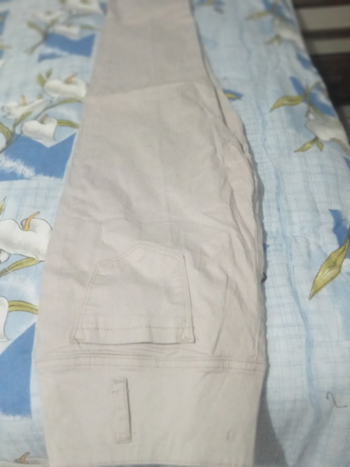 Düğmeli Uzun Gri Kadın Kaban - Görsel 4