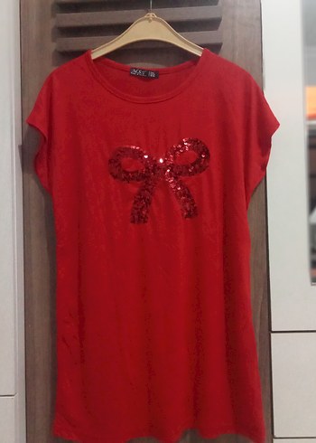 Kız Çocuk Pembe Dantel Detaylı Tişört - Görsel 3