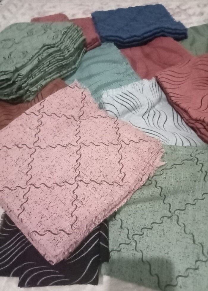 Desenli eşarp modelleri sıfır  - Görsel 5