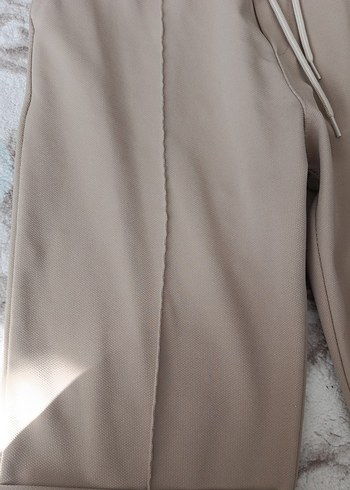 13-14 Yaş Beden camel Renk Bej erkek cocuk Mini Kumaş Pantolon