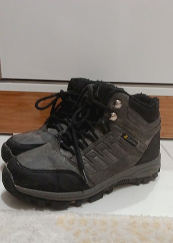 Gri Yılan Desenli Erkek Outdoor Bot - Görsel 6