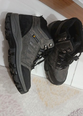 Gri Yılan Desenli Erkek Outdoor Bot - Görsel 3