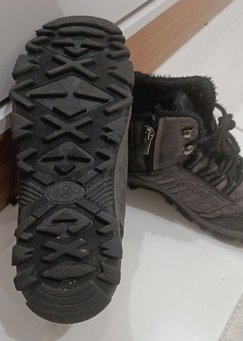 Gri Yılan Desenli Erkek Outdoor Bot - Görsel 4