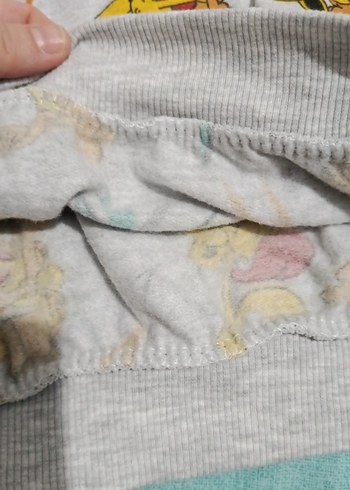 Erkek Gri Baskılı Uzun Kollu Kısa Pijama Takımı - Görsel 4