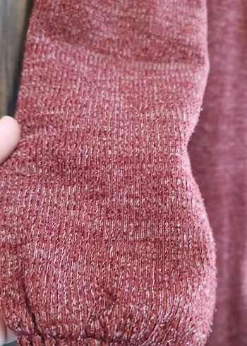 Bordo Fermuarlı Uzun Kadın Kaban - Görsel 4