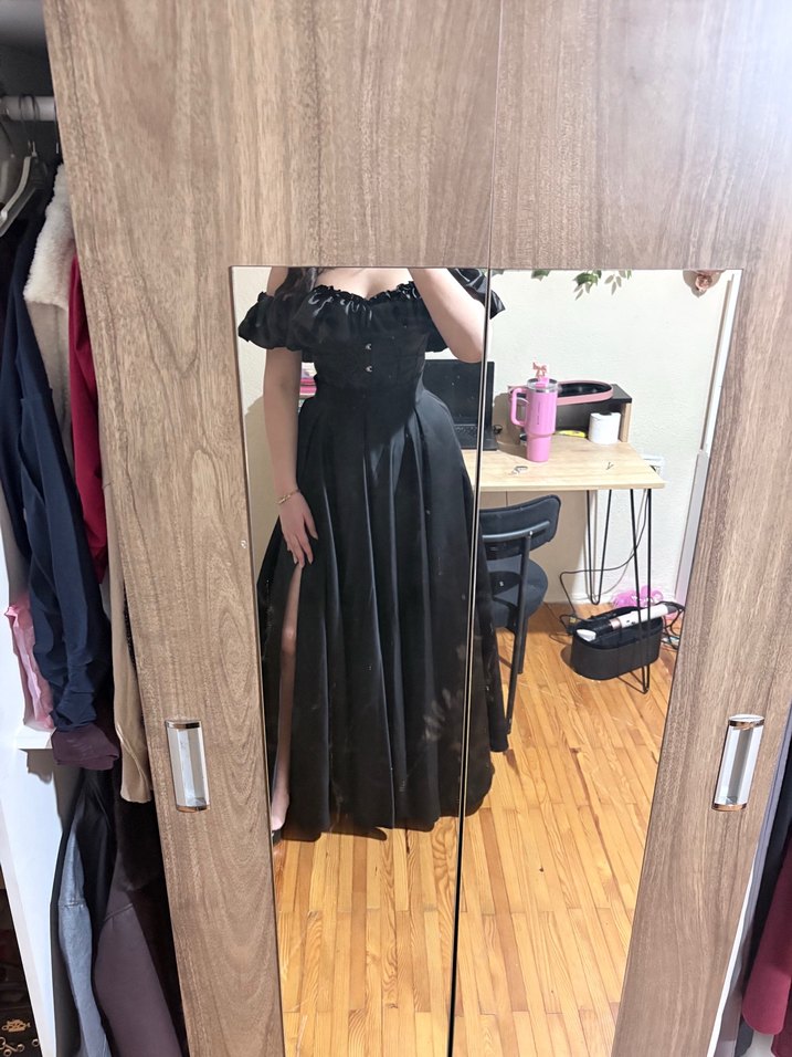 Nakışlı Siyah Midi  Korse gotik korse ayarlanabilir korse - Görsel 5