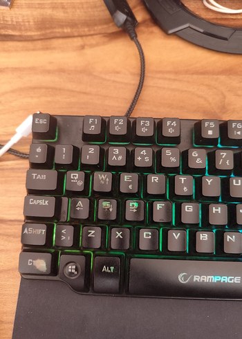 Rampage Çok Renkli Mekanik hisli - Görsel 2