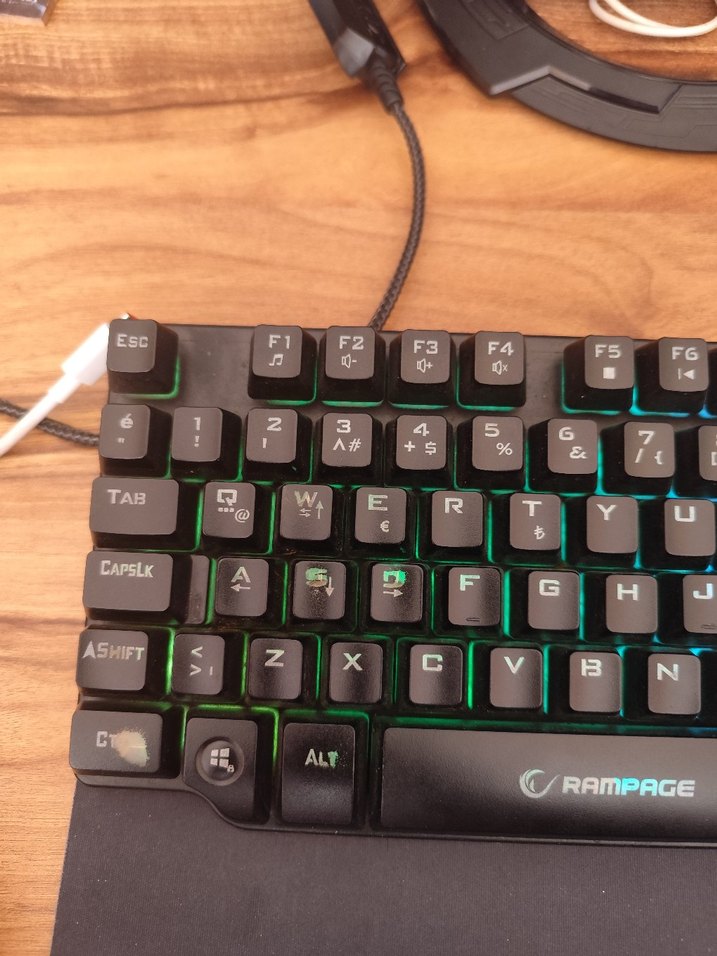 Rampage Çok Renkli Mekanik hisli - Görsel 2