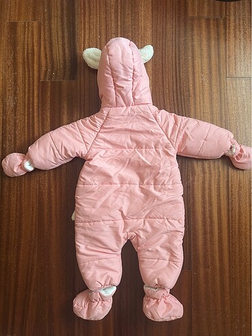 1,5 Yaş Beden pembe Renk Lc Waikiki kız bebek astronot mont