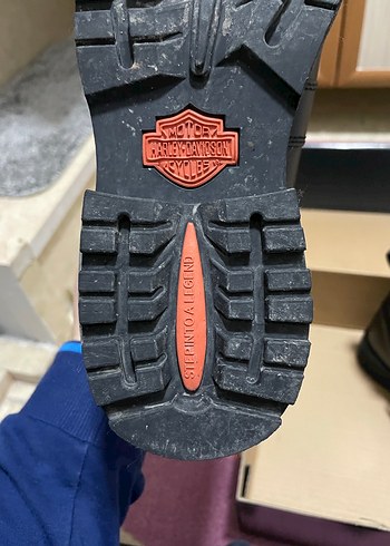 Harley Davidson Deri Biker Botlar Tokalı - Görsel 4