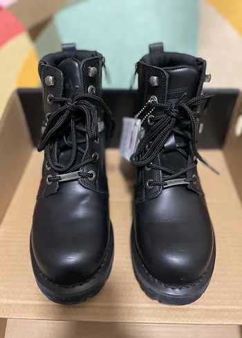 Harley Davidson Deri Biker Botlar Tokalı - Görsel 3