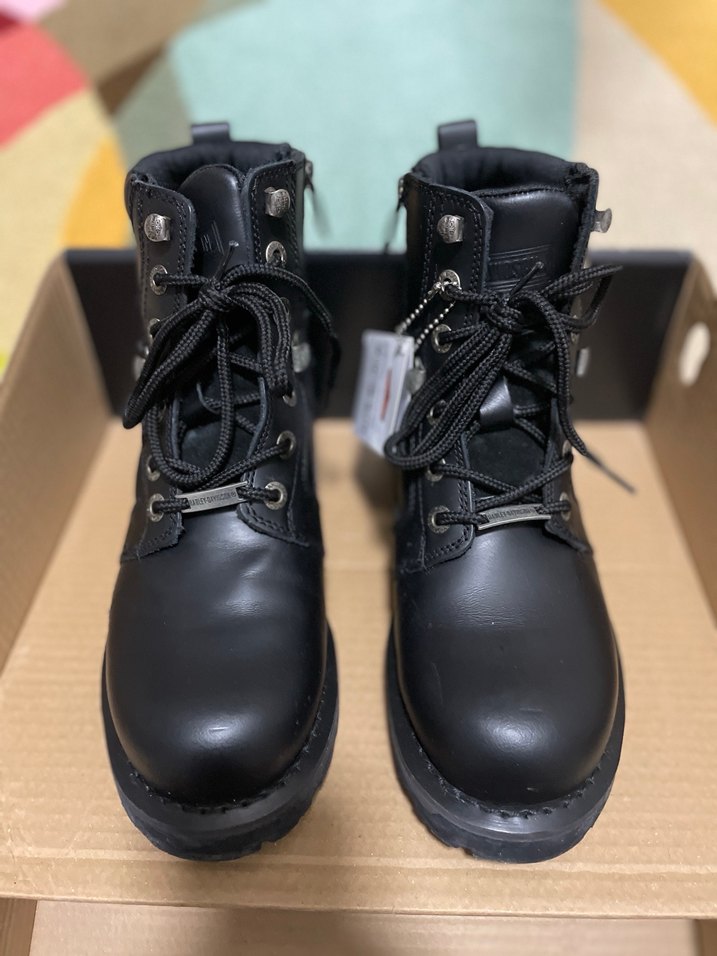 Harley Davidson Deri Biker Botlar Tokalı - Görsel 3