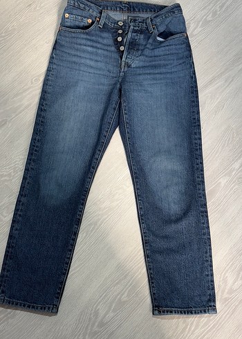 Orijinal Levis 501 Jean Faturalı Sadece 2 Kez Giyildi